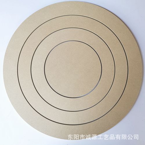 厂家直销 圆木片 密度板圆环 模型制作圈 木制品加工 定制尺寸